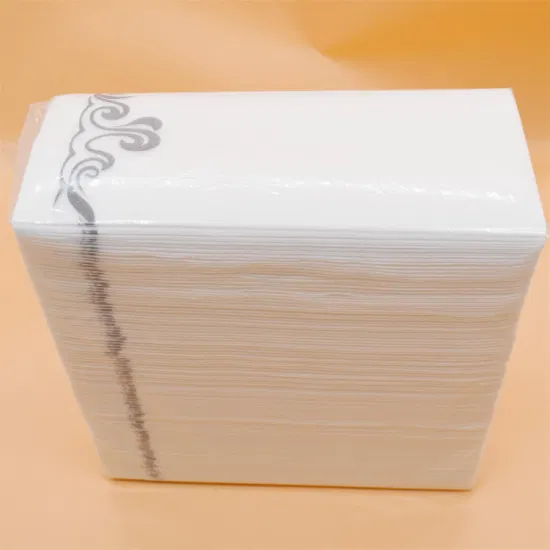 1/6 Folded Printed Paper Napkins