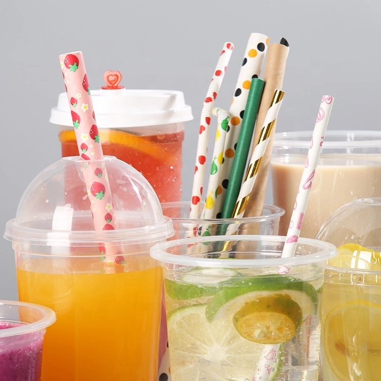 Hot Sale Branded Recycle Biodegradable Straight High Quality Paper Straw