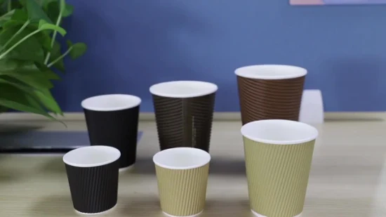 Manufacturers Supplier Coffee Disposable Tea Kraft Paper Cup