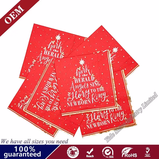 Virgin Material Brown Paper Napkins