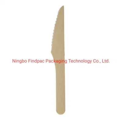 Cheap Wholesale 100 Forks 100 Spoons 100 Knives Wooden Cutlery Disposable 6